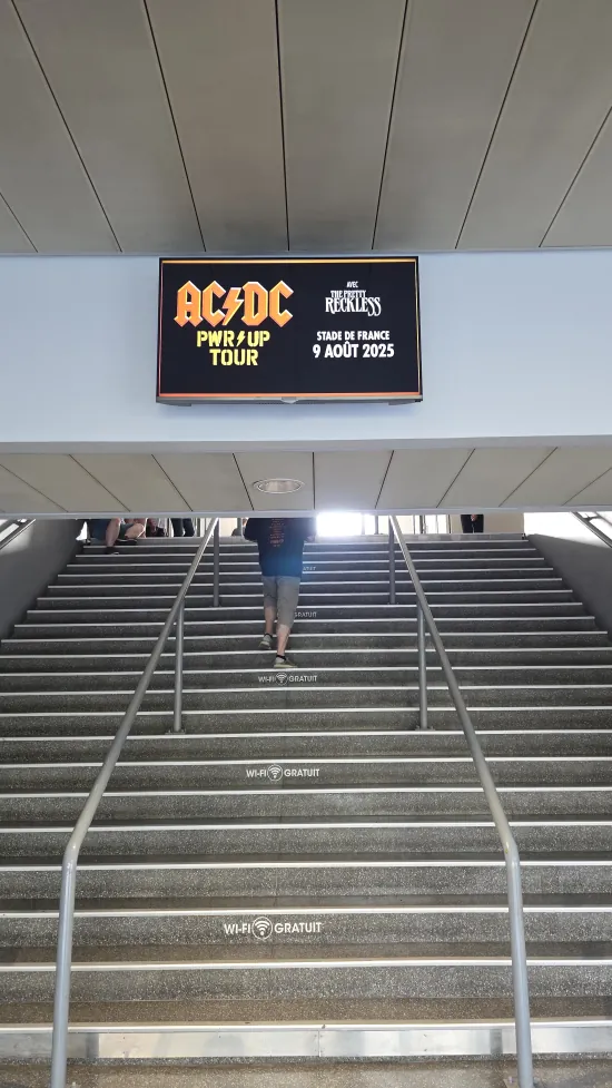 AC/DC Paris 09.08.2025 Stade de France Power Up Tour